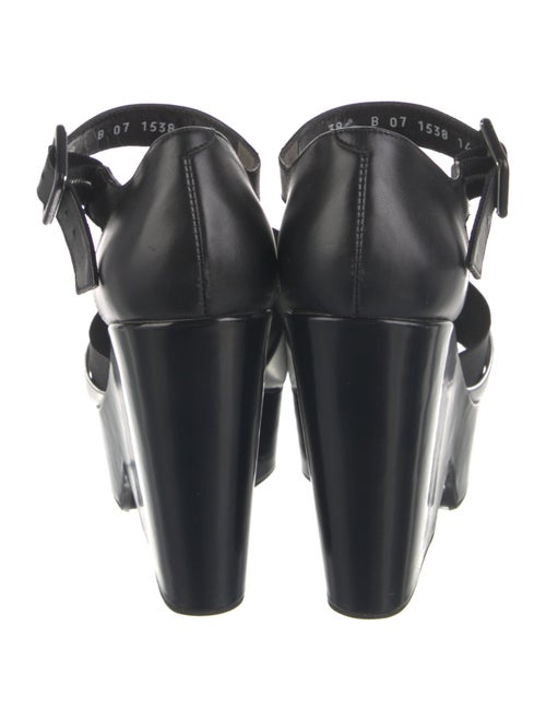 Robert Clergerie Leather Slingback Sandals