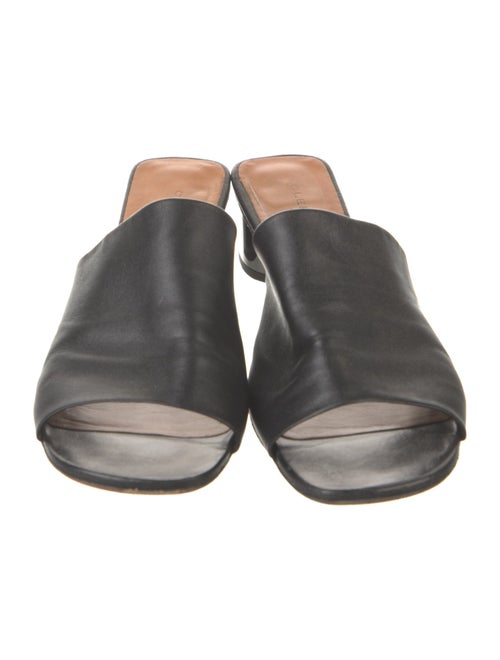 Robert Clergerie Leather Slides