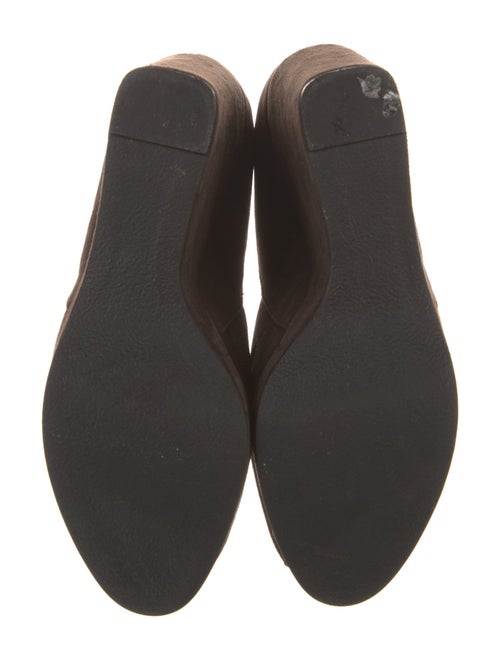 Robert Clergerie Suede Cutout Accent Pumps