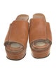 Robert Clergerie Leather Slides