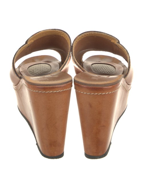 Robert Clergerie Leather Slides