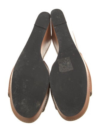 Robert Clergerie Leather Slides