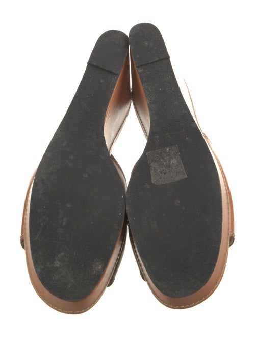 Robert Clergerie Leather Slides