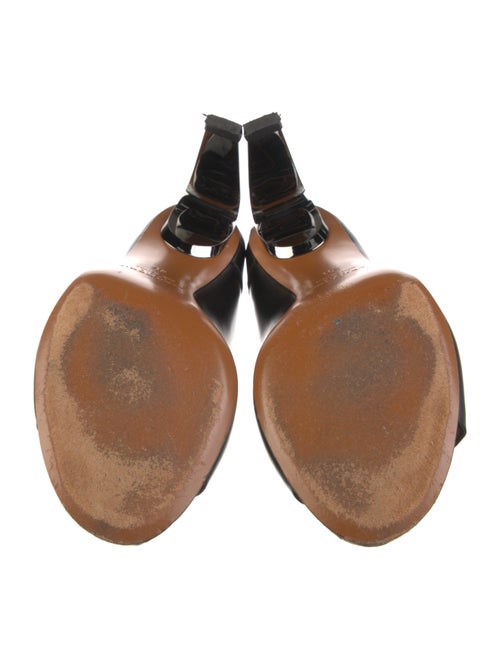 Robert Clergerie Leather Slides