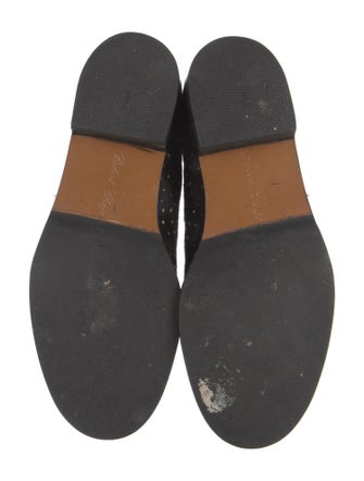 Robert Clergerie Ponyhair Printed Loafers