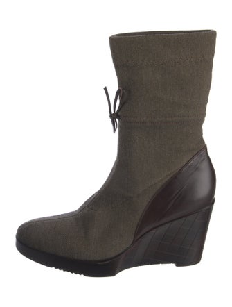 Robert Clergerie Leather Sock Boots