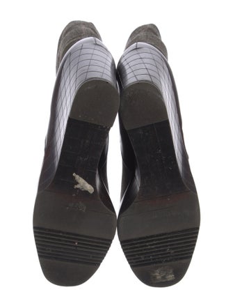 Robert Clergerie Leather Sock Boots