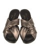 Robert Clergerie Leather Slides
