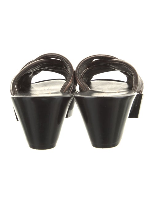 Robert Clergerie Leather Slides