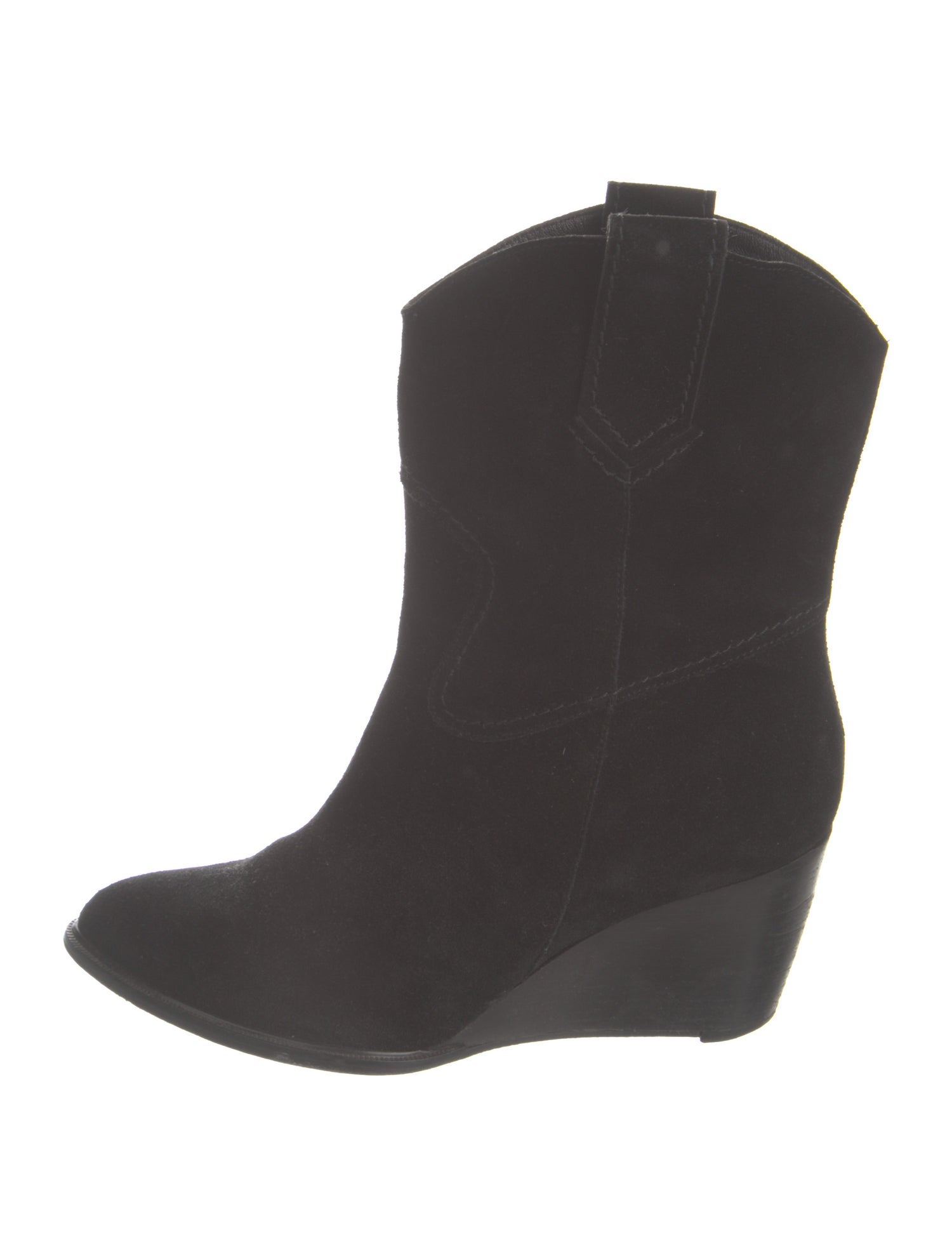 Robert Clergerie Suede Western Boots