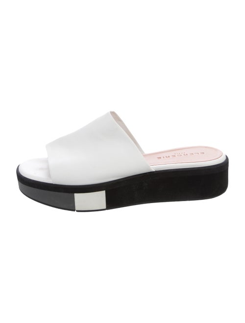 Robert Clergerie Leather Slides