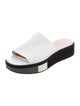 Robert Clergerie Leather Slides