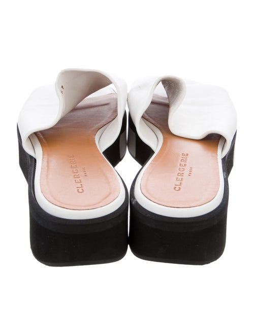 Robert Clergerie Leather Slides