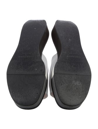 Robert Clergerie Leather Slides