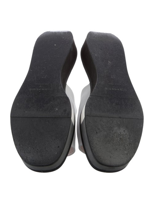 Robert Clergerie Leather Slides