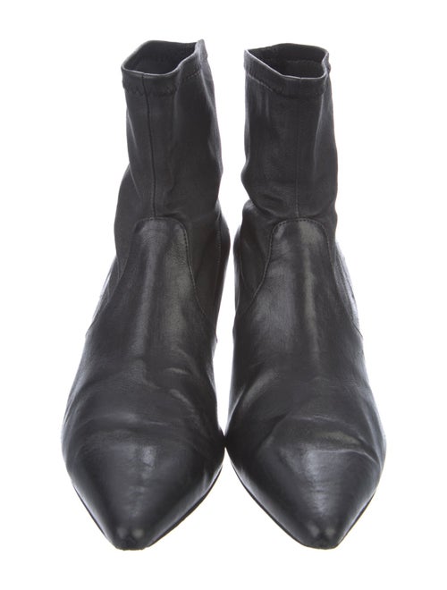 Robert Clergerie Leather Sock Boots
