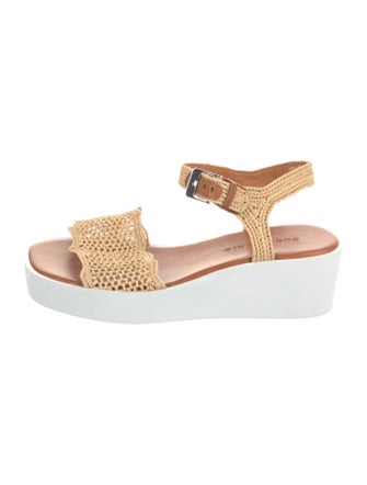 Robert Clergerie Raffia Sandals