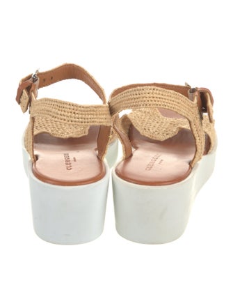 Robert Clergerie Raffia Sandals
