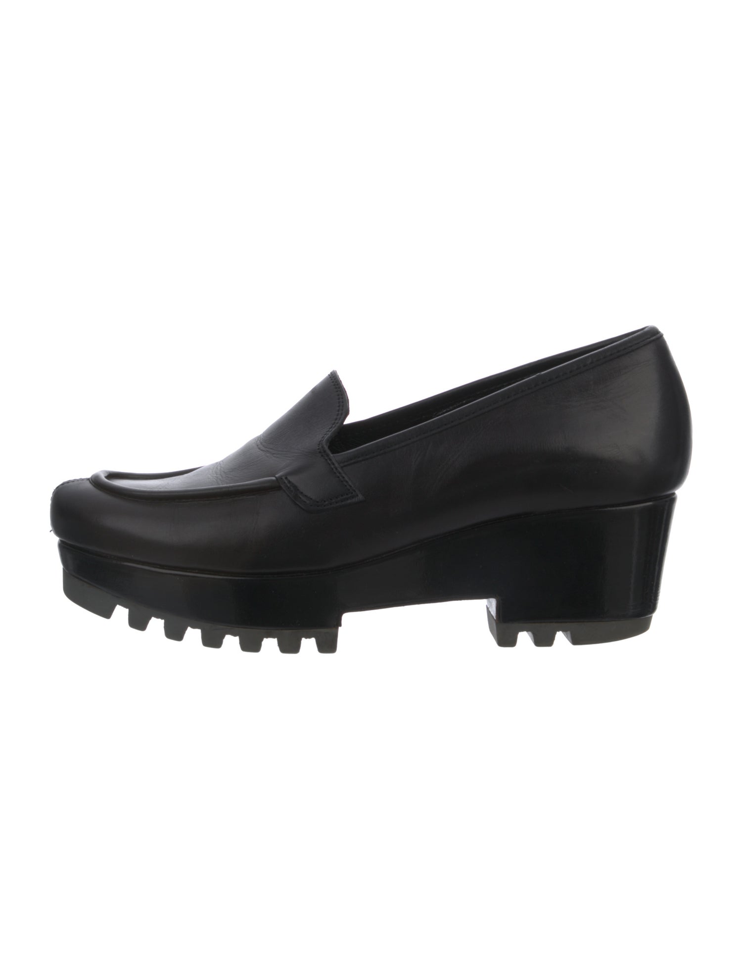 Robert Clergerie Leather Loafers