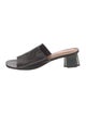 Robert Clergerie Leather Slides