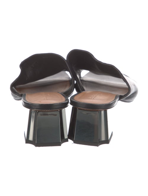 Robert Clergerie Leather Slides