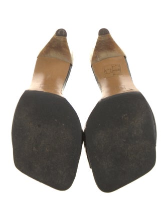 Robert Clergerie Patent Leather Slides