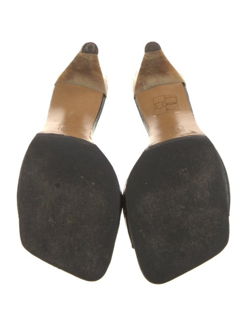 Robert Clergerie Patent Leather Slides