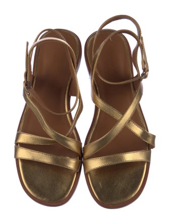 Robert Clergerie Leather Gladiator Sandals