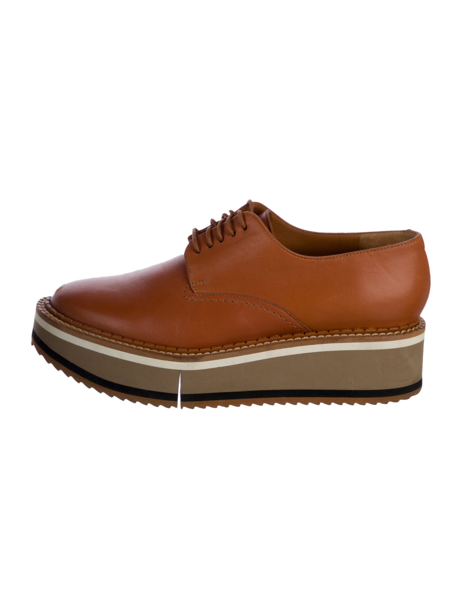 Robert Clergerie Leather Oxfords