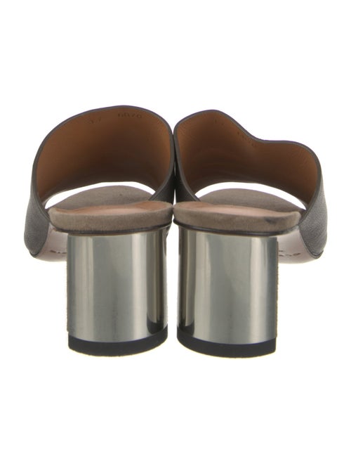 Robert Clergerie Leather Slides