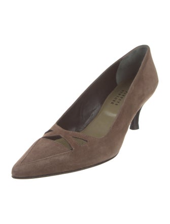 Robert Clergerie Suede Pumps