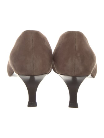 Robert Clergerie Suede Pumps