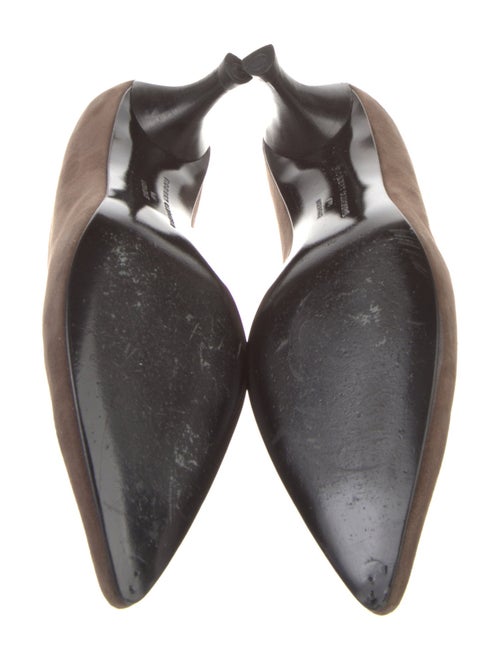 Robert Clergerie Suede Pumps