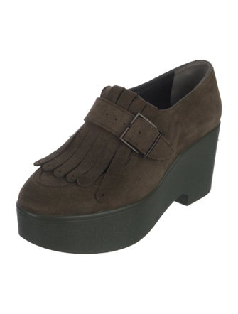 Robert Clergerie Suede Loafers