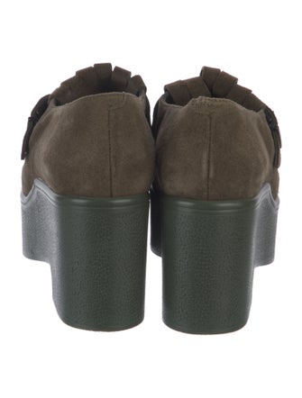 Robert Clergerie Suede Loafers