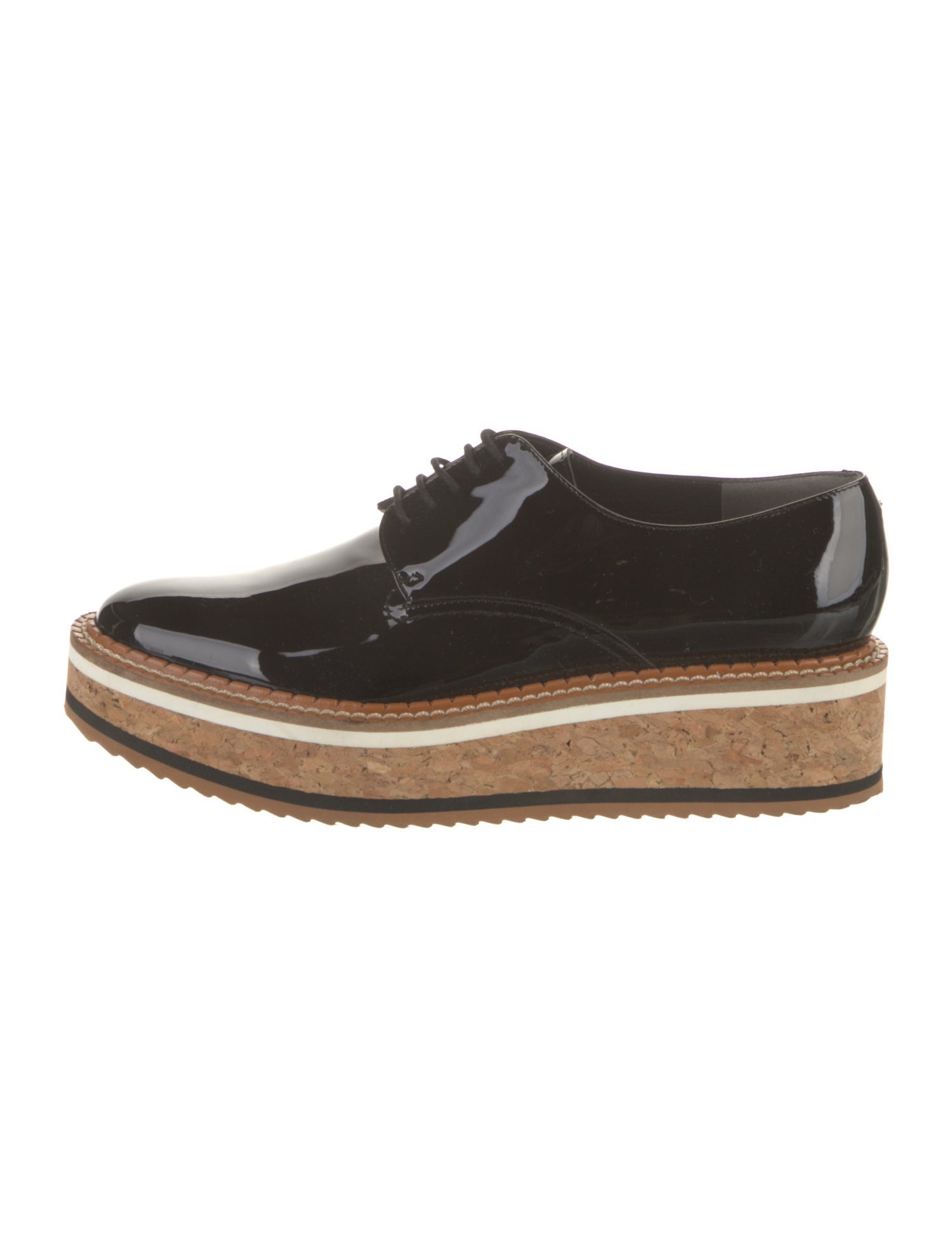 Robert Clergerie Patent Leather Espadrille Sneakers