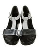 Robert Clergerie Leather T-Strap Sandals