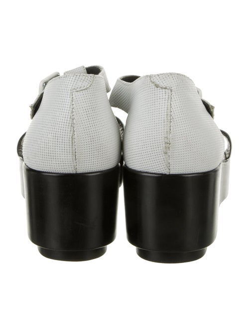 Robert Clergerie Leather T-Strap Sandals