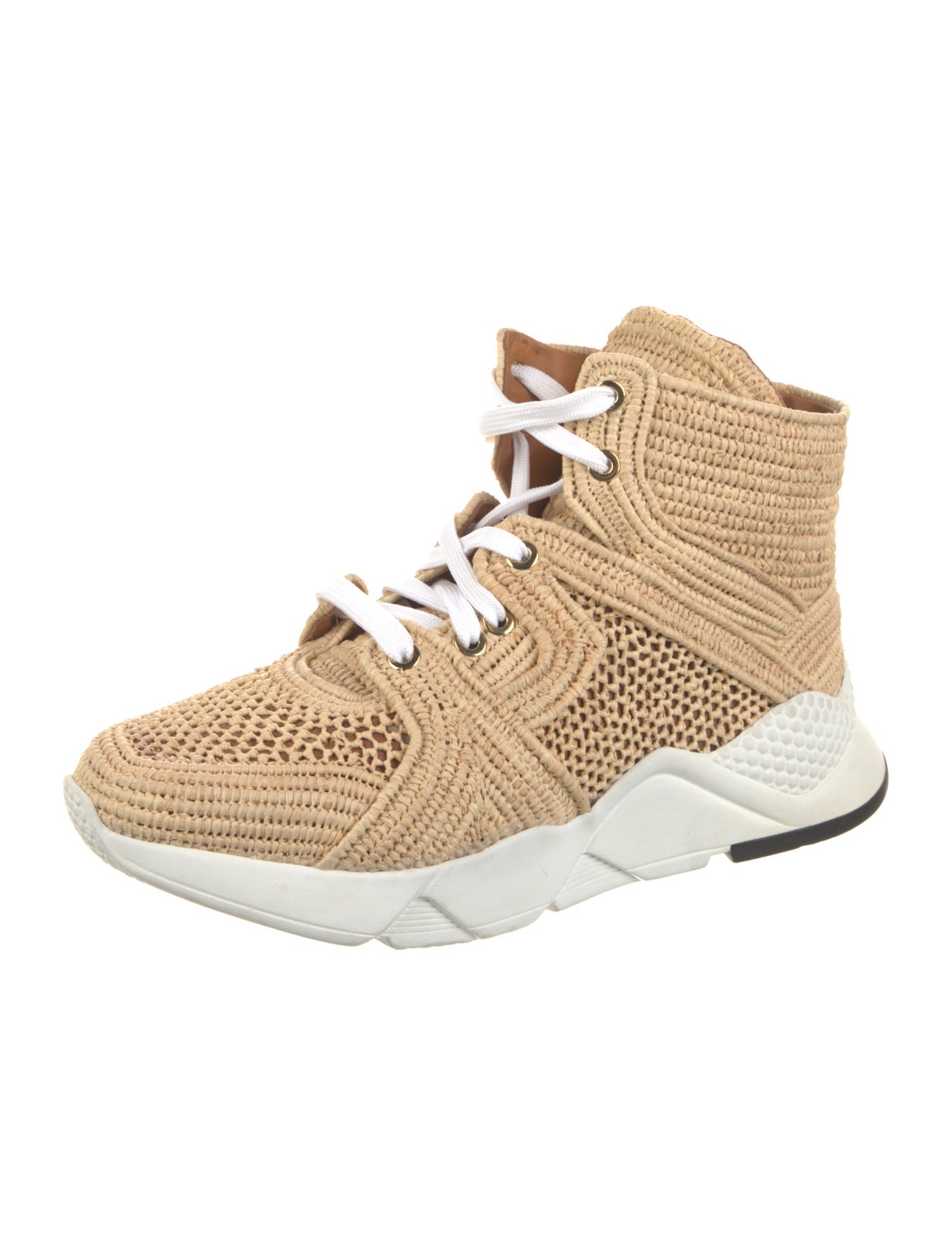 Robert Clergerie Raffia Sneakers