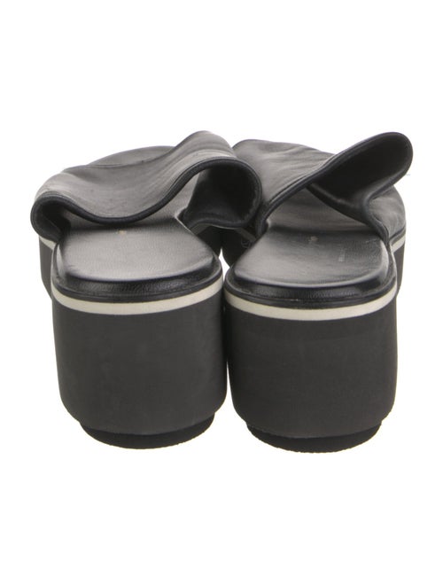 Robert Clergerie Leather Slides