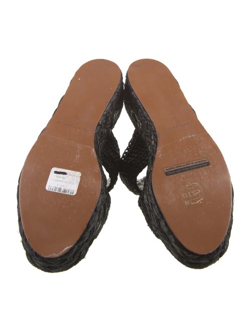 Robert Clergerie Straw Espadrilles