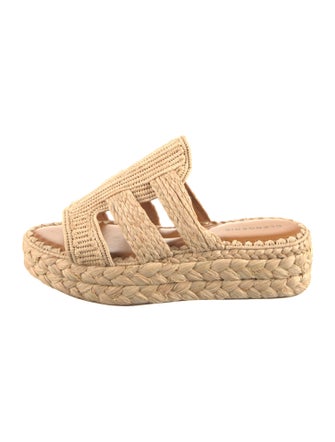 Robert Clergerie Straw Espadrilles