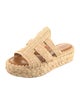 Robert Clergerie Straw Espadrilles