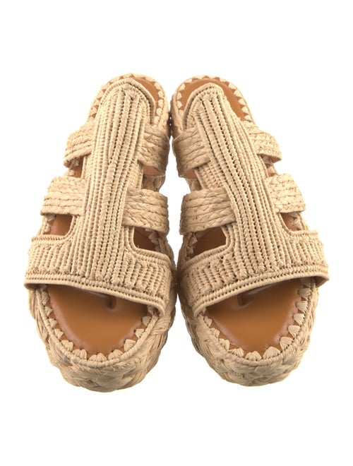 Robert Clergerie Straw Espadrilles