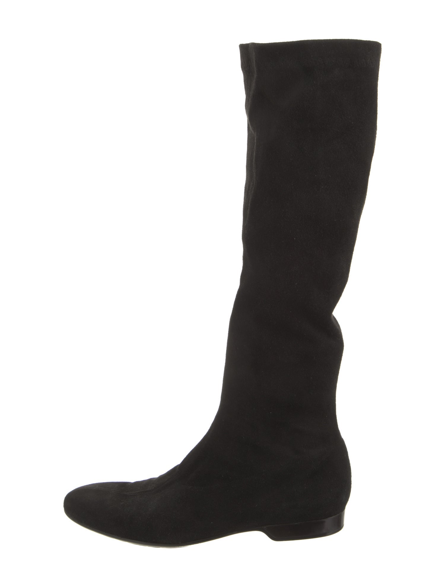 Robert Clergerie Suede Riding Boots