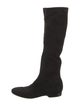 Robert Clergerie Suede Riding Boots
