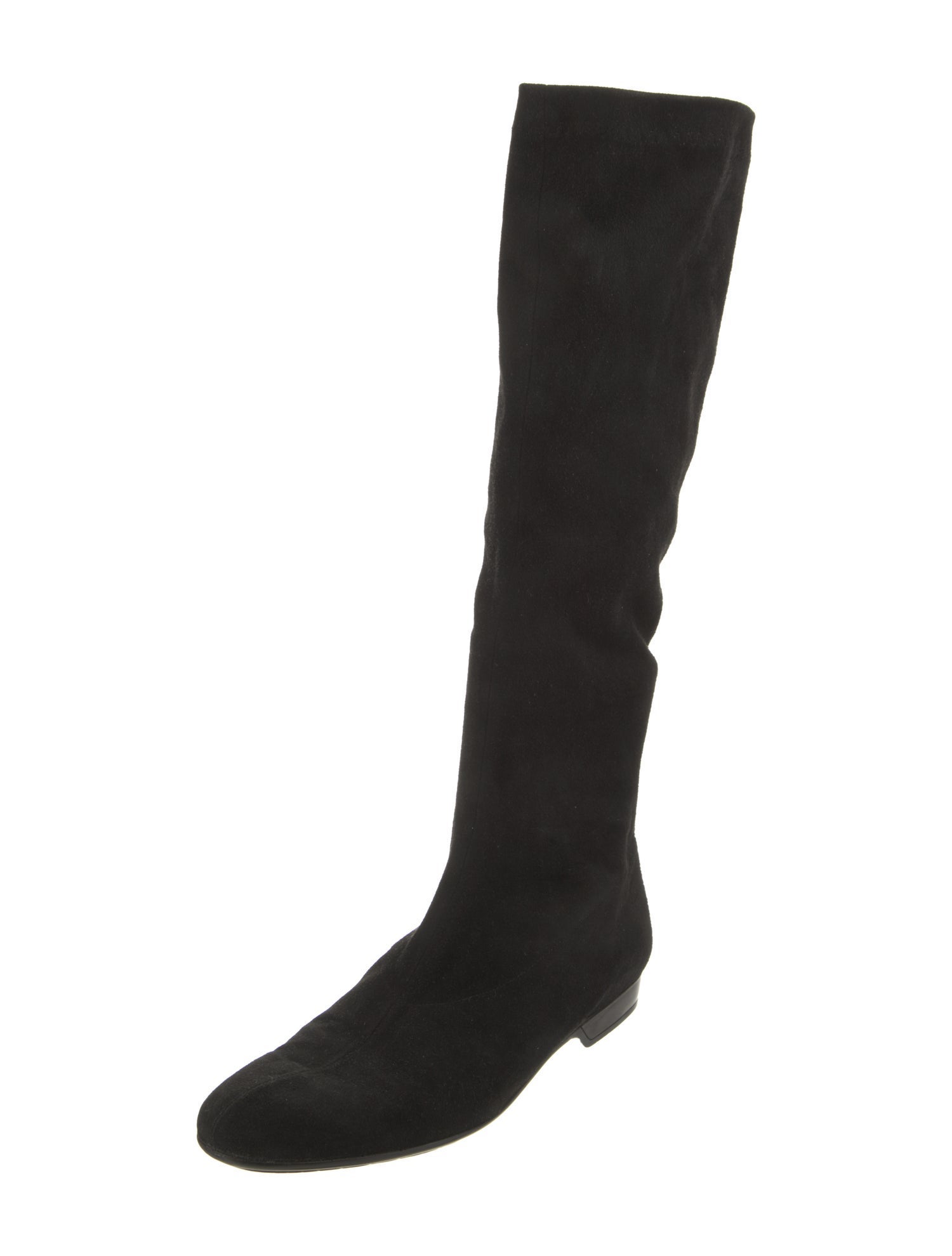 Robert Clergerie Suede Riding Boots