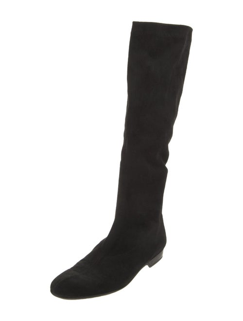 Robert Clergerie Suede Riding Boots