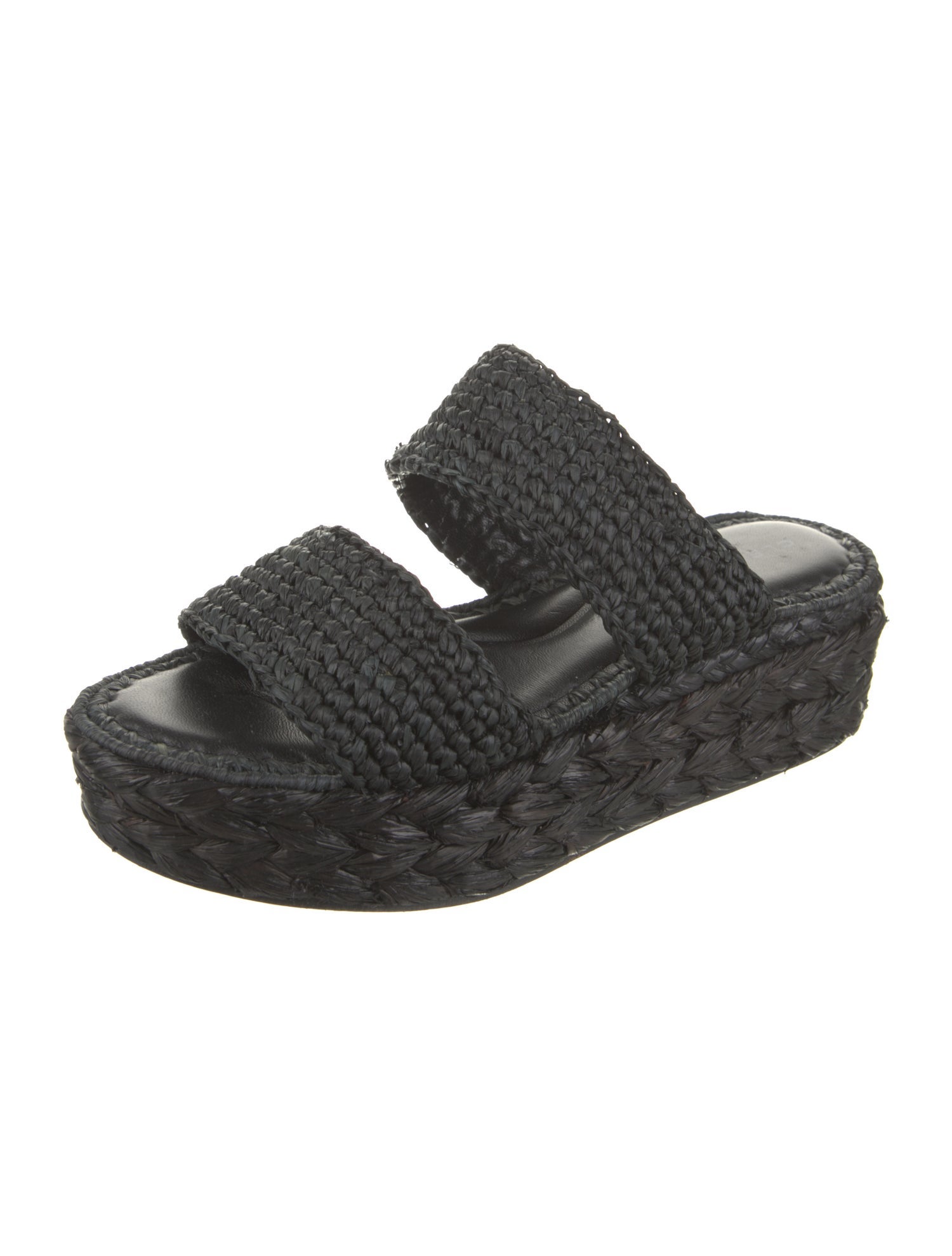 Robert Clergerie Straw Espadrilles