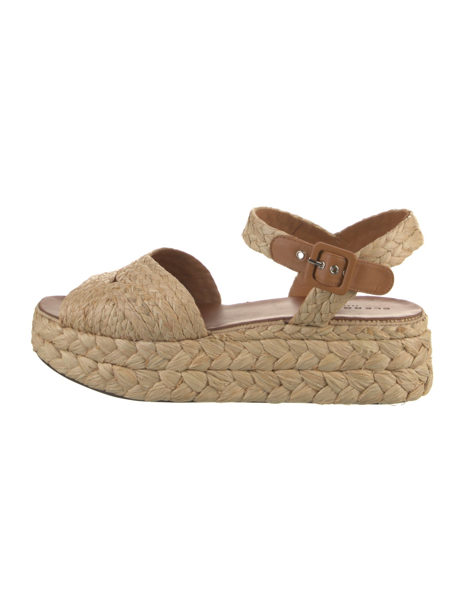 Robert Clergerie Raffia Espadrilles